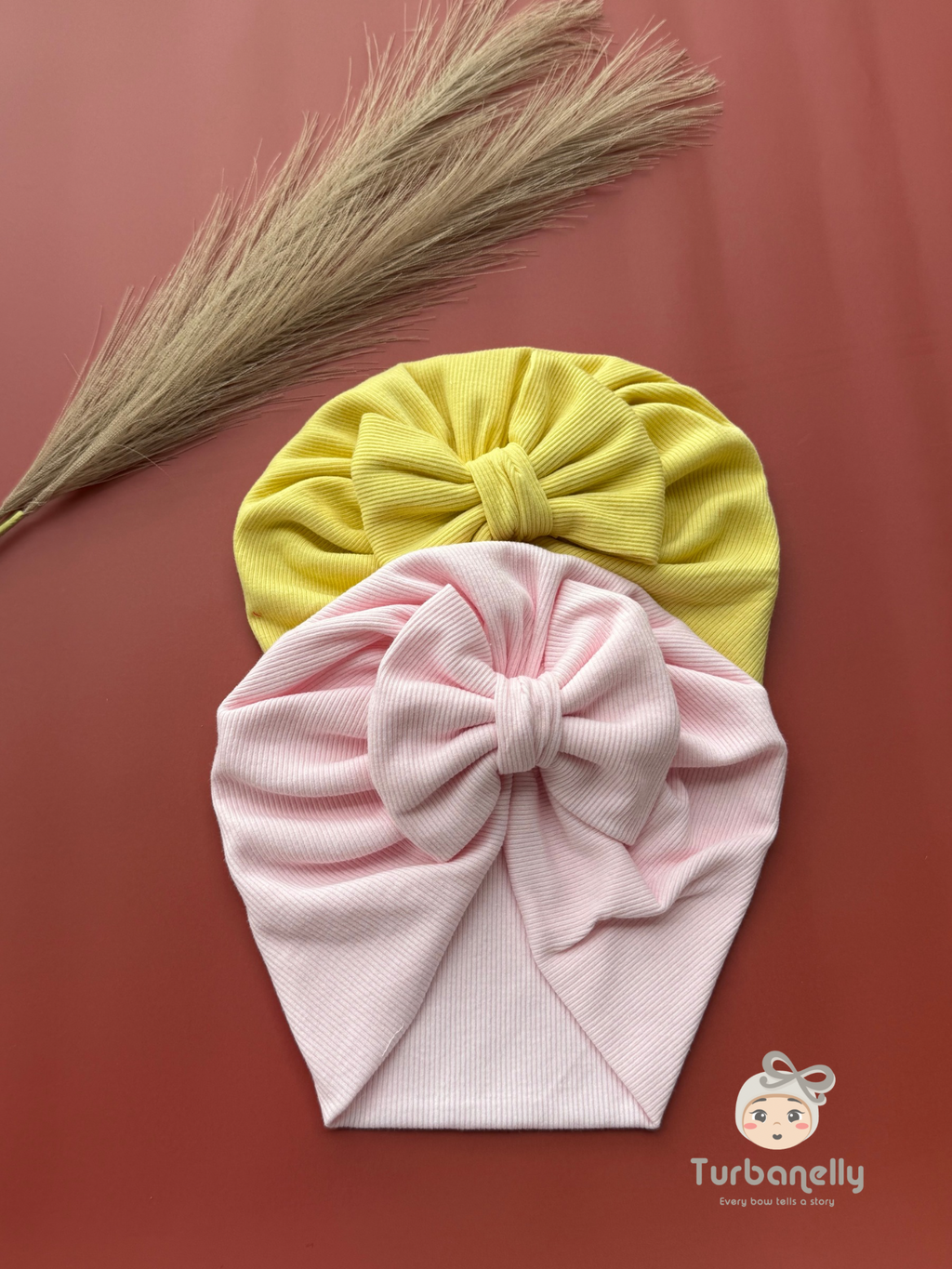 Lacy Bow Baby Turban