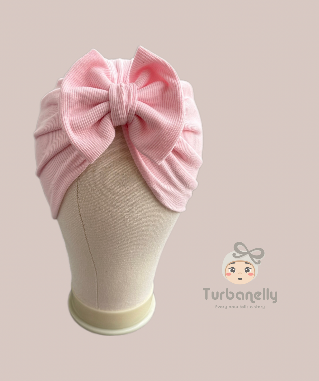 Lacy Bow Baby Turban